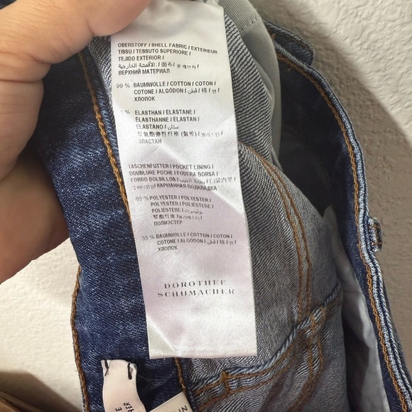 Dorothee Schumacher Straight Leg Jean Size US 8 - Picture 9 of 11